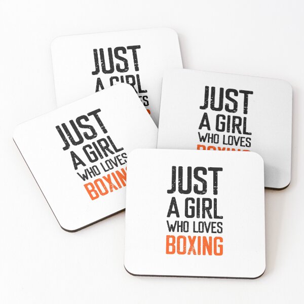 Item preview, Just A Girl Who Loves Boxing  designed and sold by FriendsList.