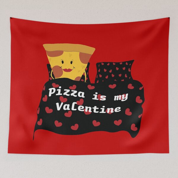 Artikelvorschau, Pizza ist mein Valentinstag awsome desgin Hearts Cute entworfen und verkauft von KLINESTORE.