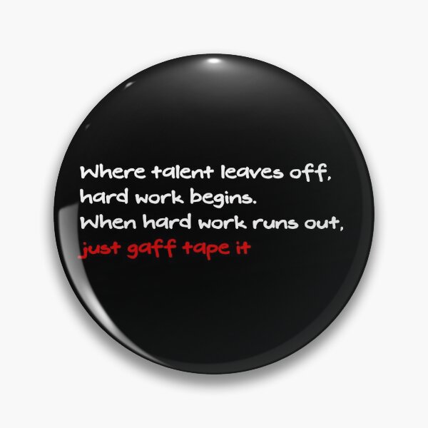 Item preview, Just Gaff Tape it designed and sold by Theatre Thoughts.