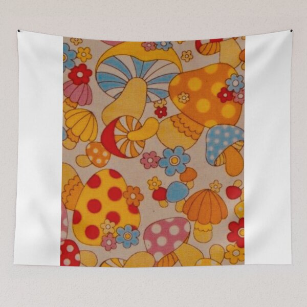 Item preview, Indie flower kid mushroom love print  designed and sold by Jaidaoele.