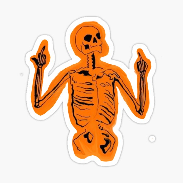 "Skeleton" Sticker For Sale By Dnar1920 | Redbubble