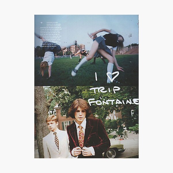 The Virign Suicides - Trip Fontaine Poster Photographic Print