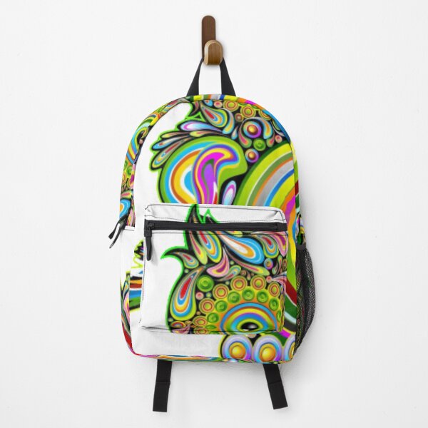 Item preview, Owl Psychedelic,Fabulous Colour Pretty Owl designed and sold by AMS-ART.