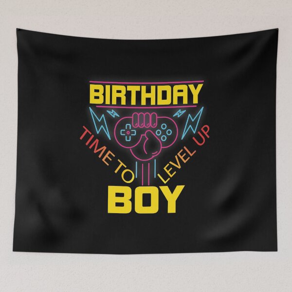 Item preview,  Birthday Boy Time to Level Up designed and sold by ADAMYASS.
