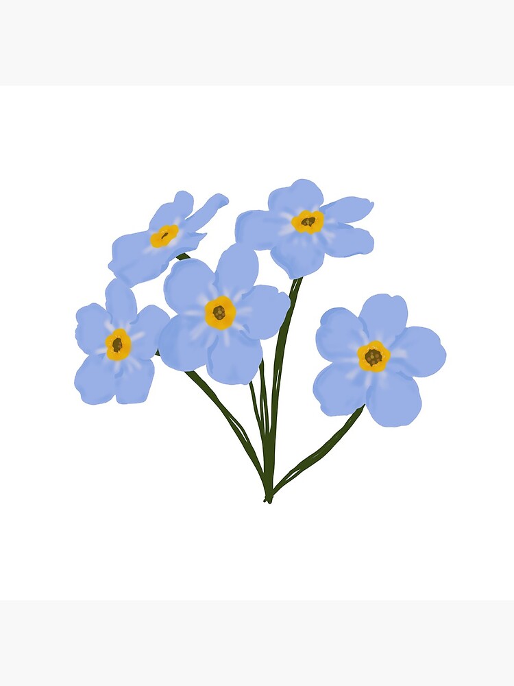 True Forget-me-not | Art Print