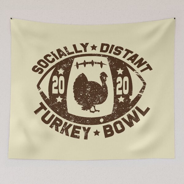 Item preview, Socially Distant Turkey Bowl  designed and sold by mralphcreative.