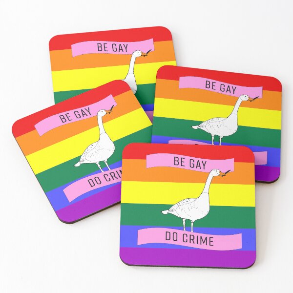 Item preview, Horrible Goose: Be Gay, Do Crimes designed and sold by VintageBabes.