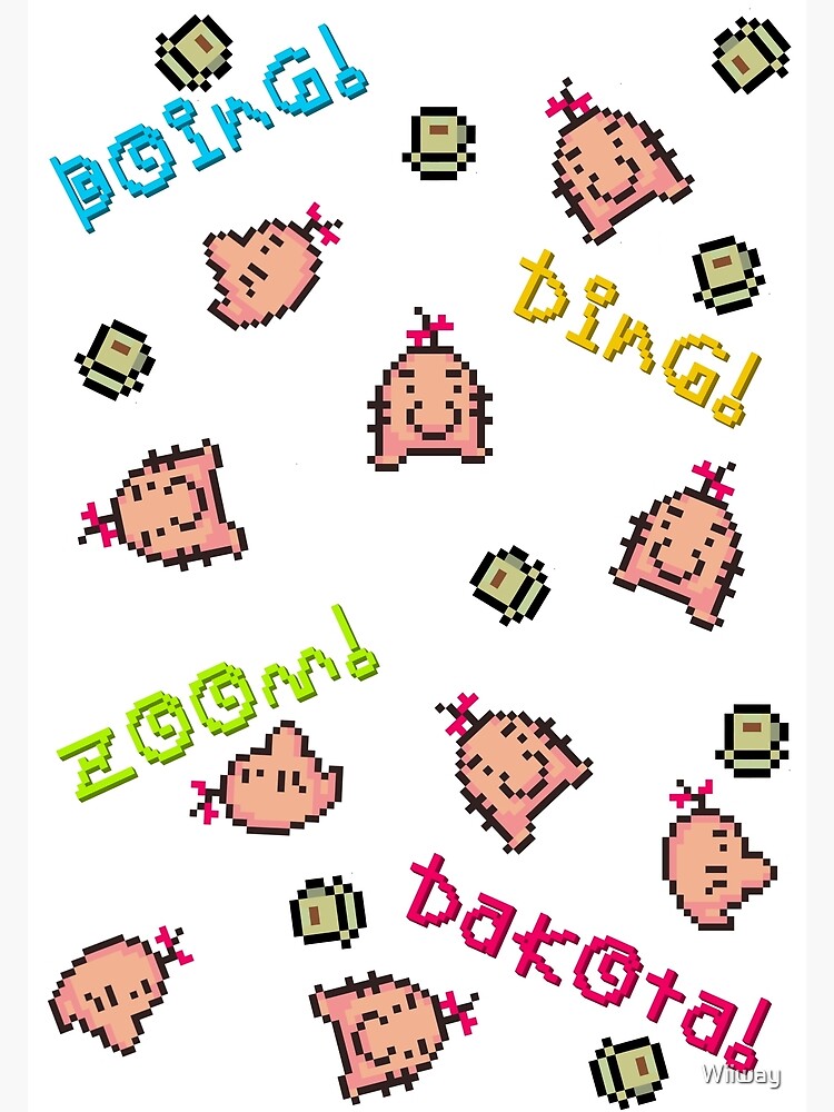 "Mr Saturn Boing! Ding! Zoom! Dakota! Earthbound" Poster by Wiiway Redbubble