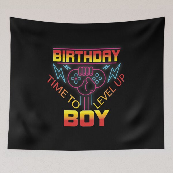 Item preview, Birthday Boy Time to Level Up designed and sold by ADAMYASS.
