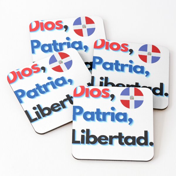 Item preview, DIOS, PATRIA, LIBERTA Dominican Republic patriotic flag symbol designed and sold by Archer25.