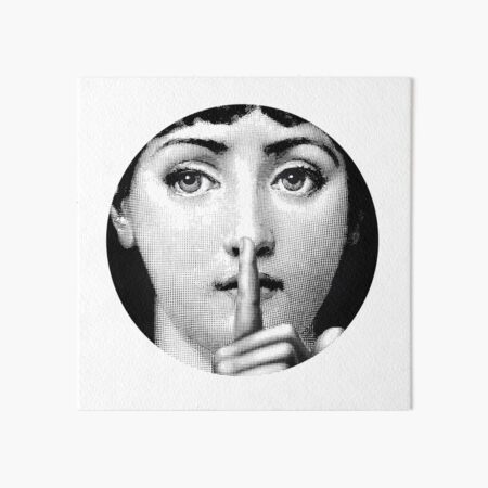Lina Cavalieri Pop Art Fornasetti girl Art Board Print