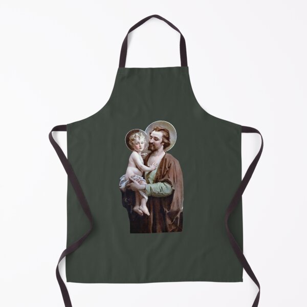 Item preview, Saint Joseph and baby Jesus (transparent background design) designed and sold by Brasilia.