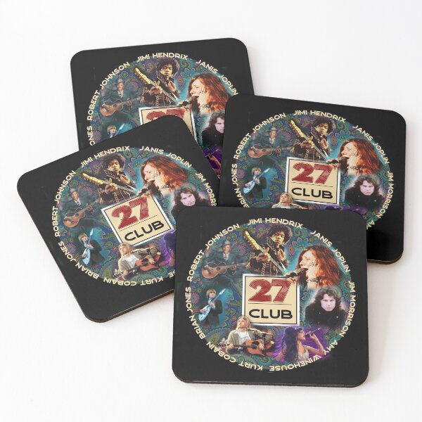 Item preview, 27 Club - Musicians who died at the tender young age of 27 designed and sold by Mark Mentzer.