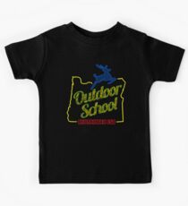 weißer Hirsch Kinder T-Shirt