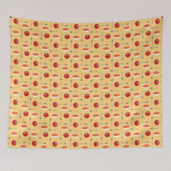 Item preview, Tomato Soup - Yellow designed and sold by HB Loves Crafts.