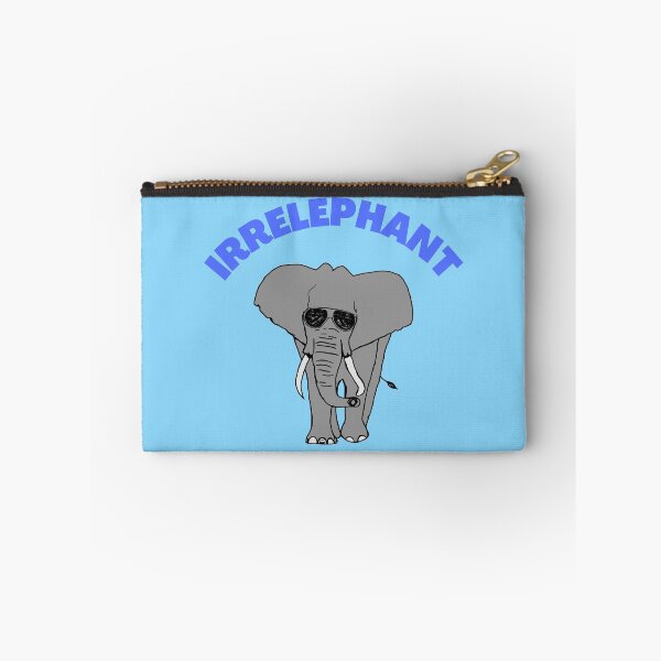Item preview, Irrelephant animal pun designed and sold by raosnop.