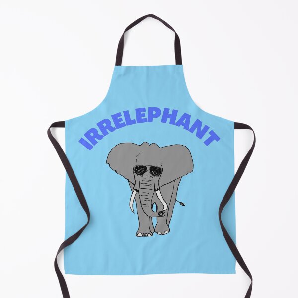 Item preview, Irrelephant animal pun designed and sold by raosnop.