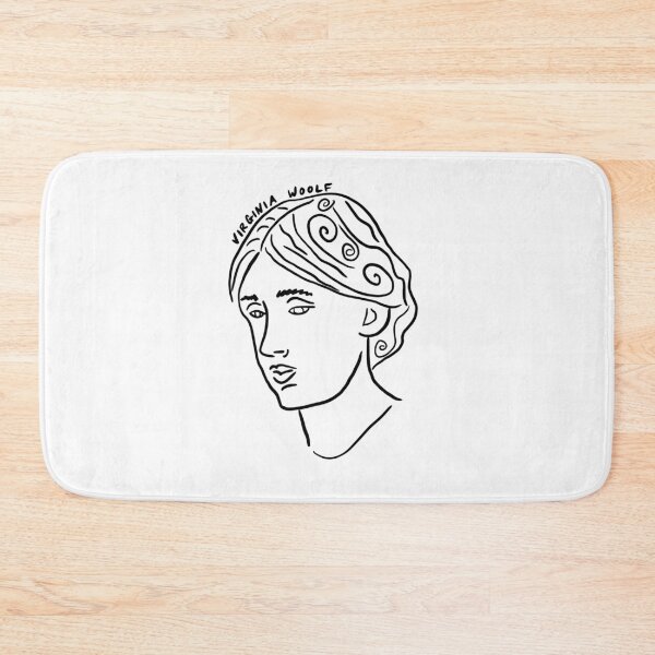 Item preview, Virginia Woolf Line Art designed and sold by iliketeas.