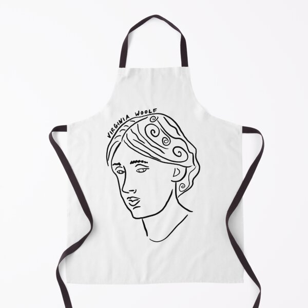 Item preview, Virginia Woolf Line Art designed and sold by iliketeas.