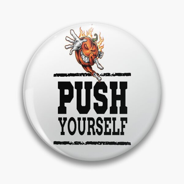 Item preview, Push Yourself Halloween Pumpkin Workout Bodybuilding designed and sold by ProjectX23.