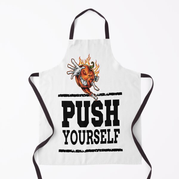 Item preview, Push Yourself Halloween Pumpkin Workout Bodybuilding designed and sold by ProjectX23.