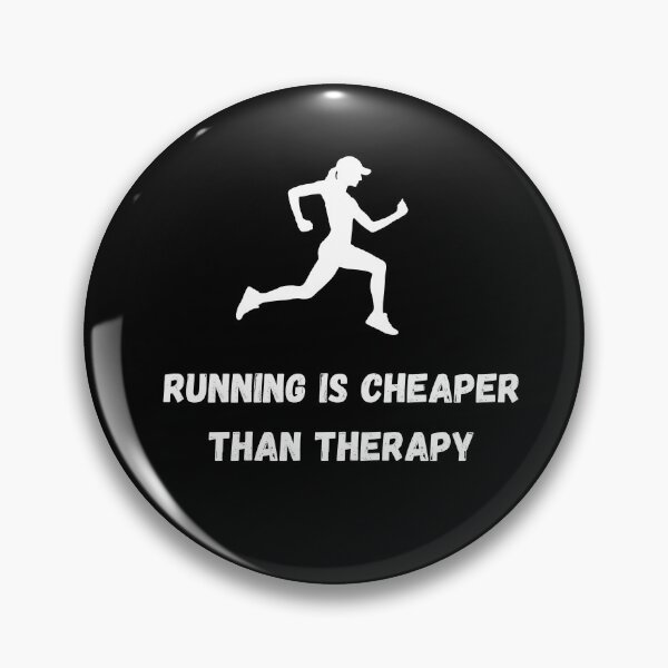 Item preview, Running Is Cheaper Than Therapy designed and sold by CoffeeCupLife2.