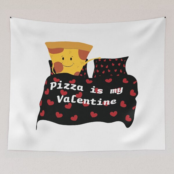Artikelvorschau, Pizza ist mein Valentinstag entworfen und verkauft von KLINESTORE.