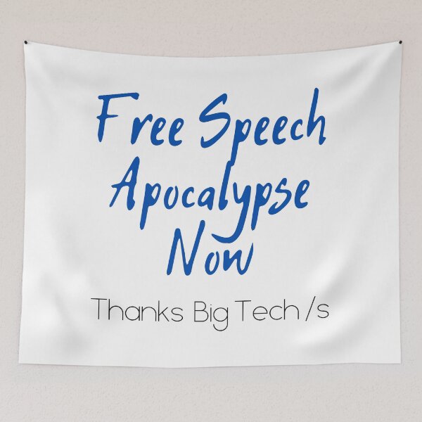 Item preview, Free Speech Apocalypse Now designed and sold by StormyMuse.
