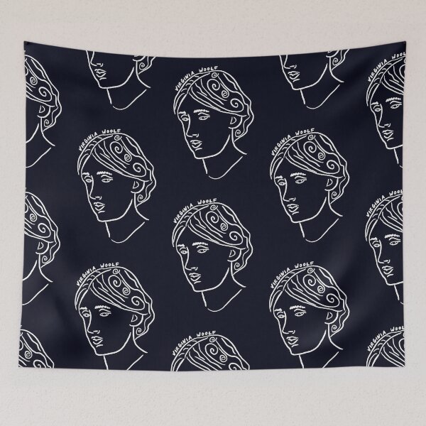 Item preview, Virginia Woolf  Line Art designed and sold by iliketeas.