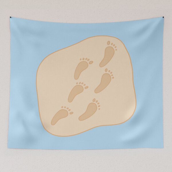 Item preview, Footprints in the Sand designed and sold by murialbezanson.