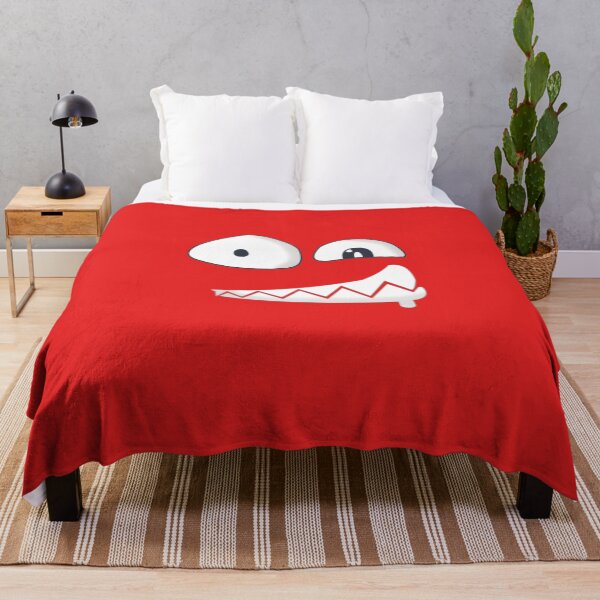 Item preview, monster emoji - red designed and sold by ZiphGames.