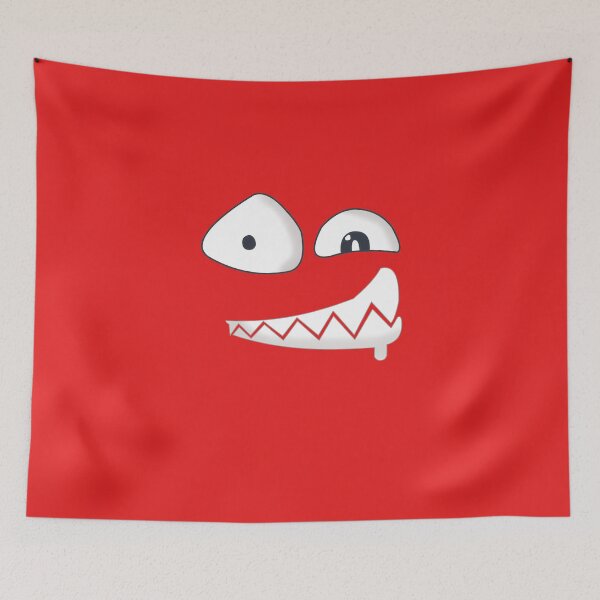 Item preview, monster emoji - red designed and sold by ZiphGames.