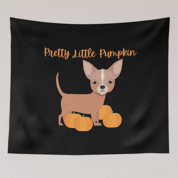 Item preview, Small Dog - Pretty Little Pumpkin designed and sold by DoggyLoveCA.