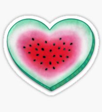 Summer Love - Watermelon Heart Sticker