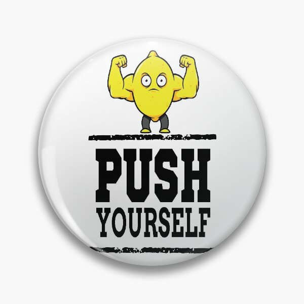 Item preview, Push Yourself Jacked Lemon Workout Bodybuilding designed and sold by ProjectX23.