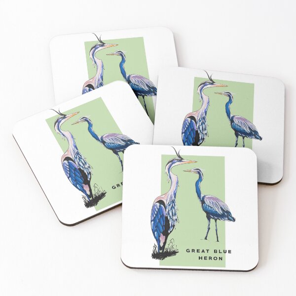 Item preview, Great Blue Herons designed and sold by Pyrex99.