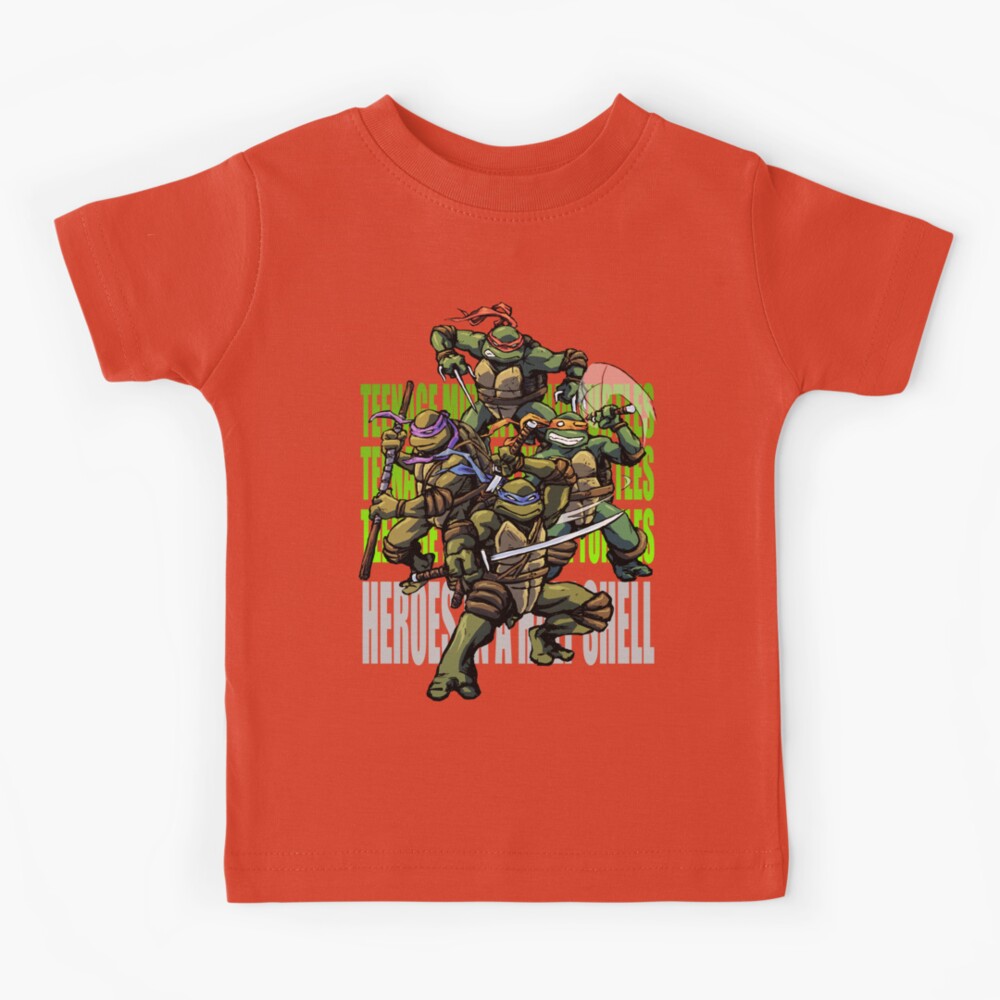 Heroes In A Half Shell Teenage Mutant Ninja Turtles Toddler Boys Shirt