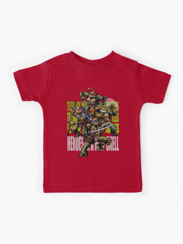 Heroes In A Half Shell Teenage Mutant Ninja Turtles Toddler Boys Shirt