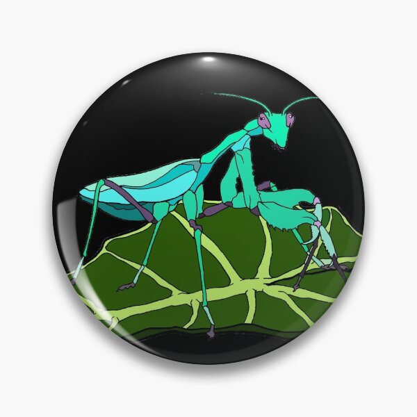 Item preview, Blue Asian Mantis designed and sold by TinkerandBone.