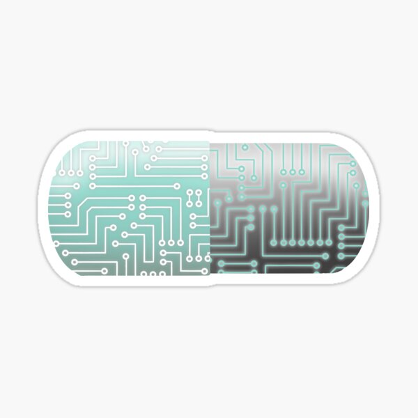 Be More Chill Squip Pill Sticker