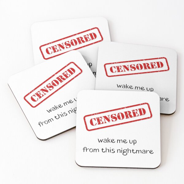 Item preview, Wake Me Up From This Nightmare Of Censorship designed and sold by StormyMuse.
