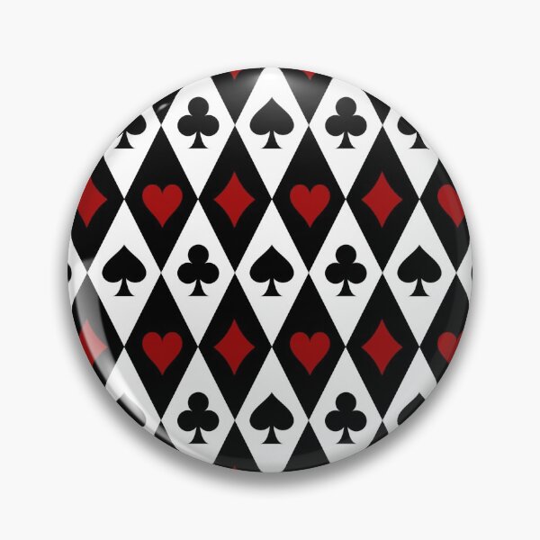 Item preview, Playing Card Pattern Print designed and sold by GutsyShop.