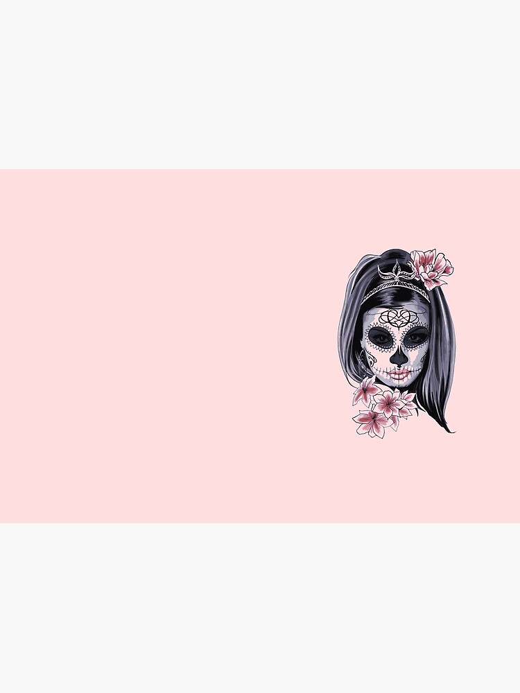 Imagen 3 de 3, Cuaderno de tapa dura con la obra santa muerte, diseñada y vendida por Lapetiteredac.