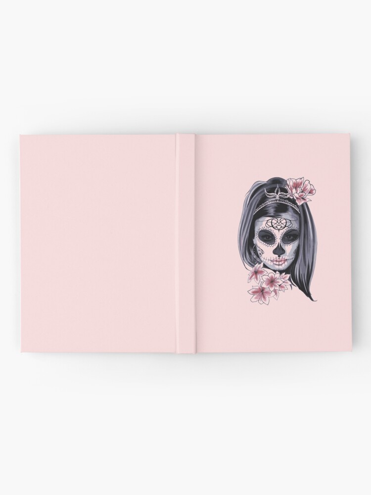Imagen 2 de 3, Cuaderno de tapa dura con la obra santa muerte, diseñada y vendida por Lapetiteredac.