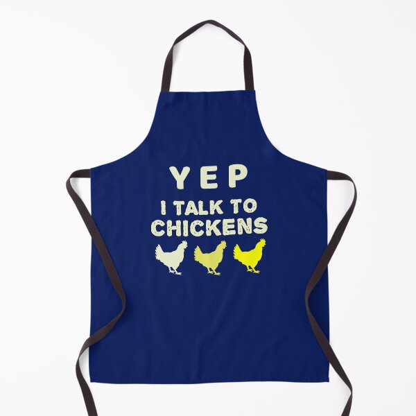 Item preview, Yep I Talk To Chickens - Chicken Lover designed and sold by SharpThreadZ.