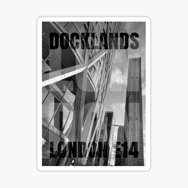 London Docklands Sticker