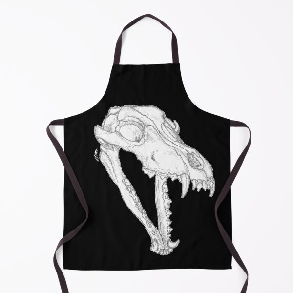 Item preview, Wolf Skull designed and sold by TinkerandBone.
