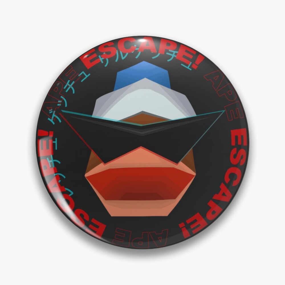 Retro Ape Escape Pin