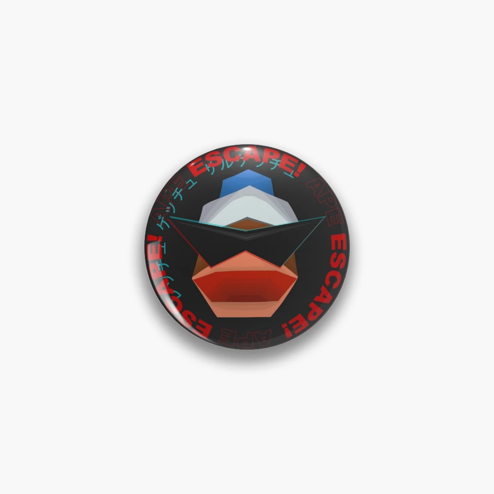 Retro Ape Escape Pin