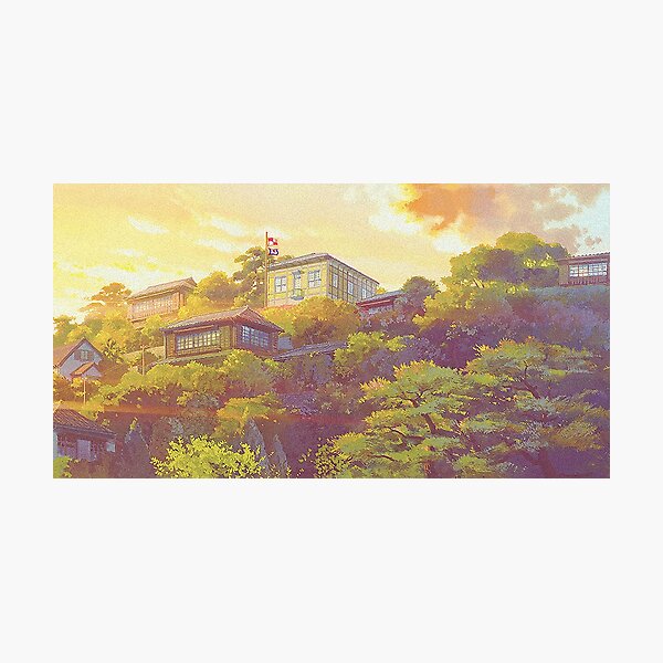 From up on poppy hill sceencap Photographic Print